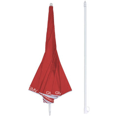 Parasol de mer Gian Marco Venturi 543719 avec poteau du milieu 160 cm