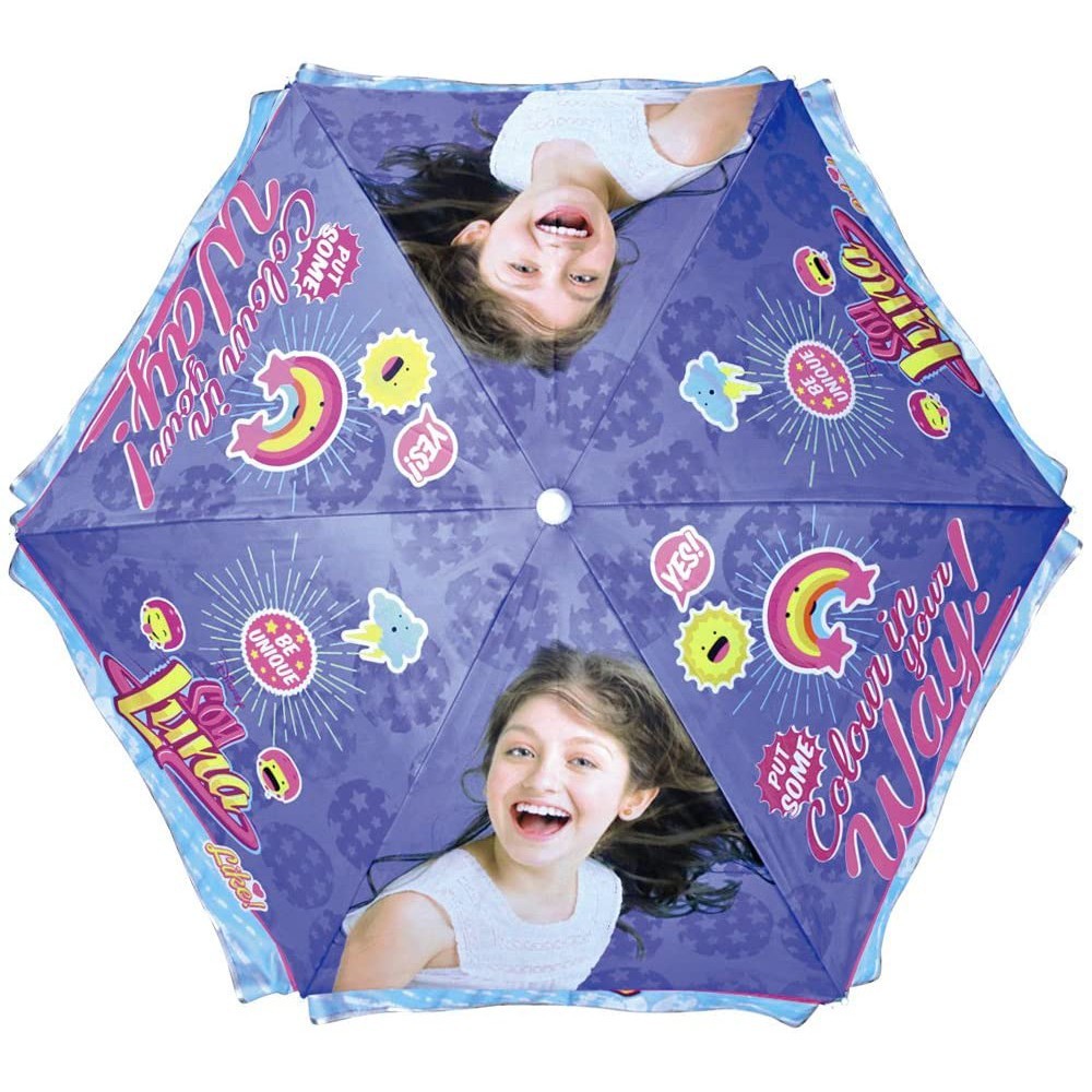 Parasol pour enfants de plage et extérieur 503936 feuilleton SoyLuna 130 cm
