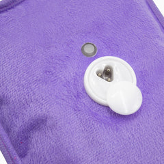 Sac à eau chaude avec poche chauffe-mains en polyester fantaisies assorties