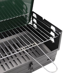 Barbecue à Malette art. 045 à Charbon avec grille réglable 40x30xH74 cm