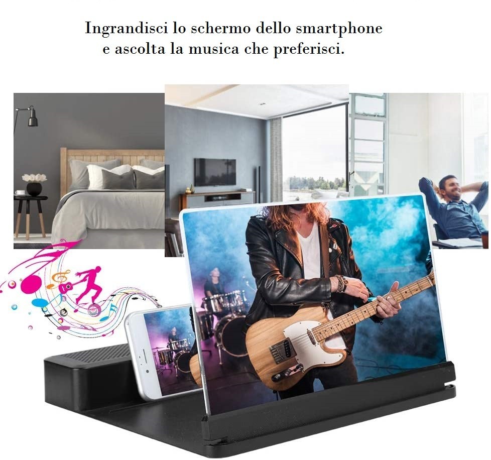Loupe 945126 Cadre Zoom 26x pour Smartphone Avec Bluetooth