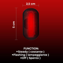 Kit Lumières de vélo LED PDR feux avant et arrière A14680 universel
