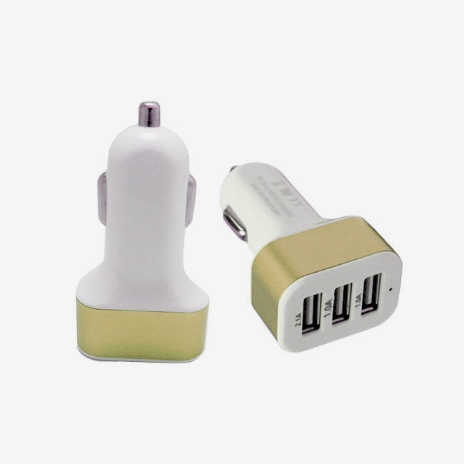 Adaptateur allume cigare 3 ports USB - voiture - télèphone ordinateur gps