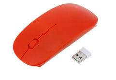 Souris optique PC portable usb sans fil 2,4 GHz fine et de différentes couleurs