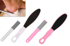Set de 2 pièces pierre et râpe - pédicure - soins des pieds élimine callosités