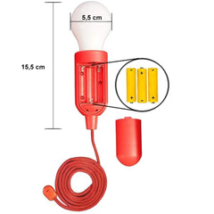 Ampoule LED Portable Colorée 881609 Batterie pour Maison Camping Jardin