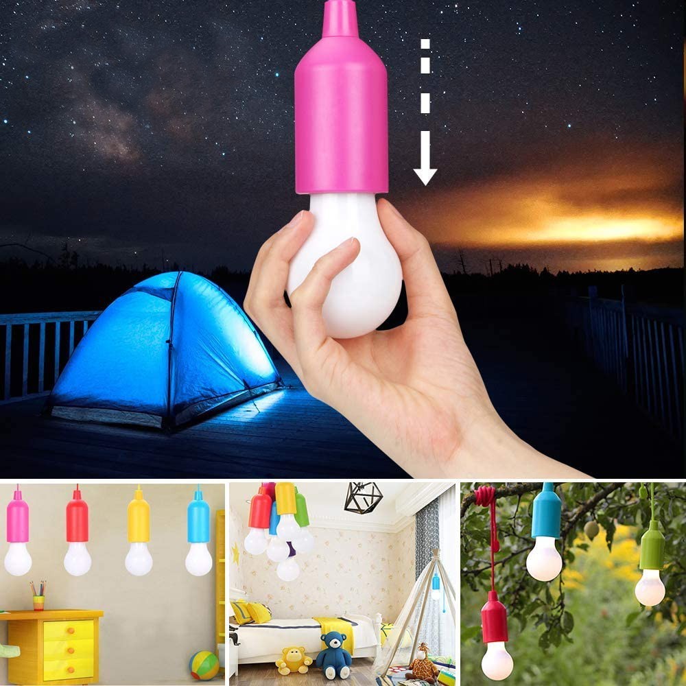 Ampoule LED Portable Colorée 881609 Batterie pour Maison Camping Jardin