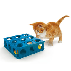 Jeu pour Chats TRICHY 10604 avec 2 Boules en Plastique pour Félins Interactif