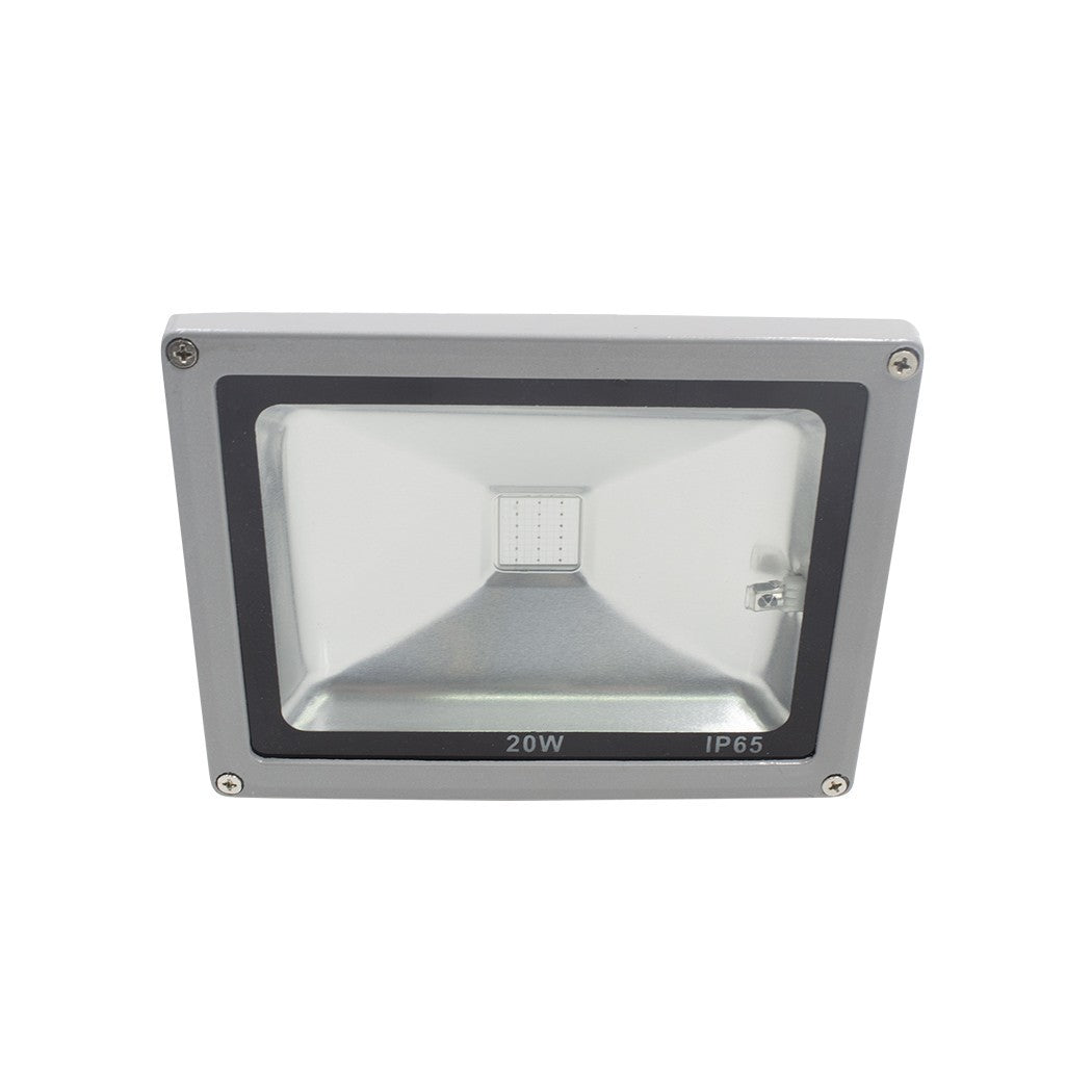 Phare led extérieur 20W pour le sol avec télécommande change de couleur RGB