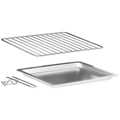 Four électrique ventilé 36L puissance 1500W avec plaque à pâtisserie incluse