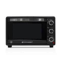 Four électrique ventilé 28L puissance 1500W avec plaque à pâtisserie en acier