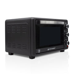 Four électrique ventilé 28L puissance 1500W avec plaque à pâtisserie en acier