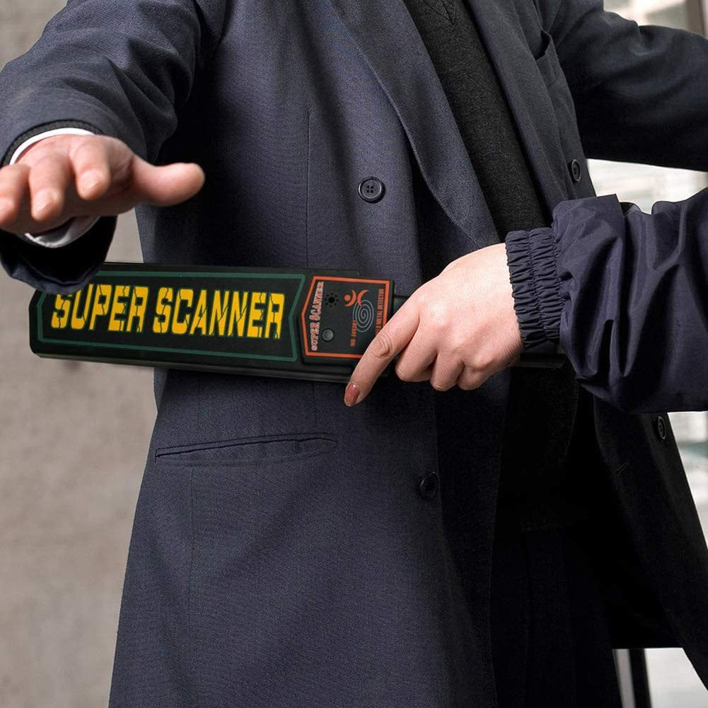 Détecteur de métaux Super Scanner 180173 sensibilité réglable prise ergonomique