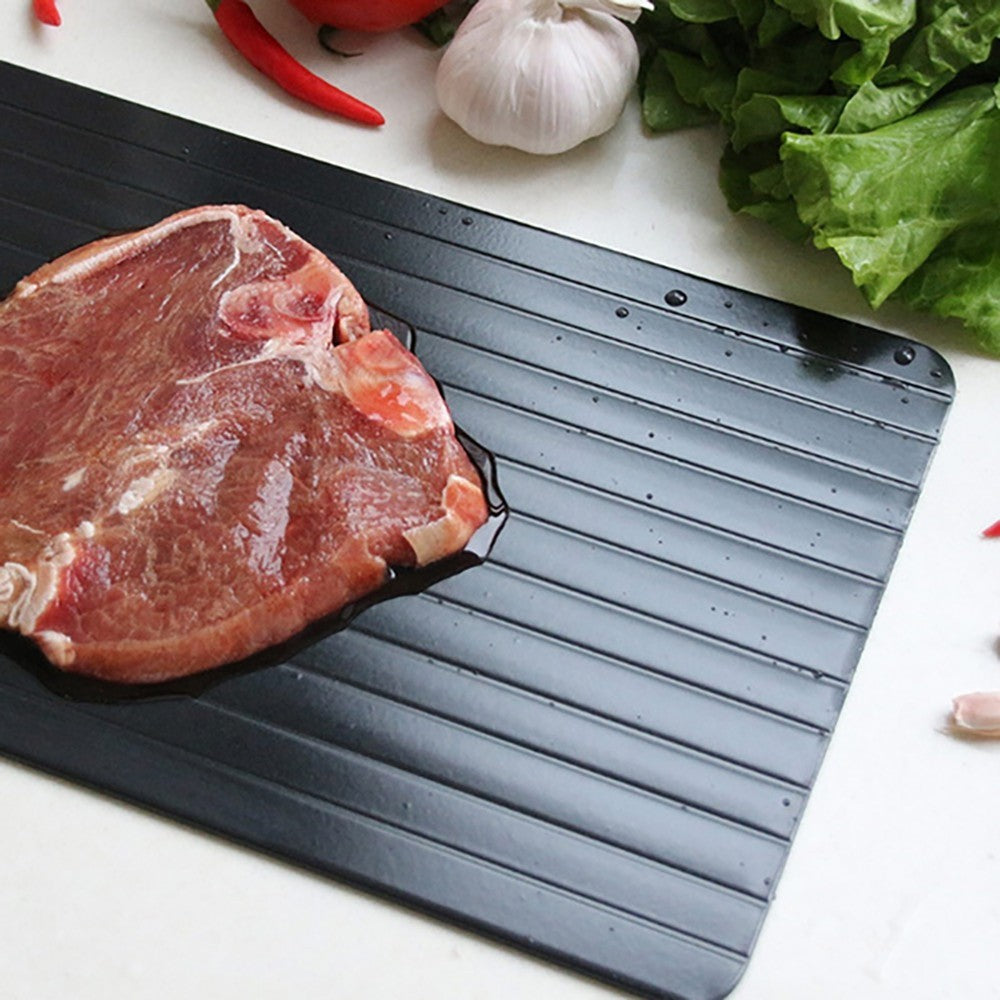 Plateau en aluminium Décongélation rapide 18734 pour aliments congelés 35x20 cm