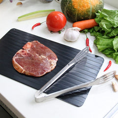 Plateau en aluminium Décongélation rapide 18734 pour aliments congelés 29x20 cm