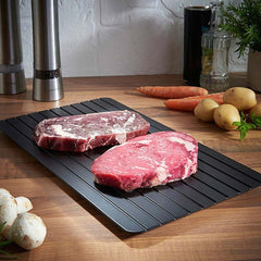 Plateau en aluminium Décongélation rapide 18734 pour aliments congelés 29x20 cm