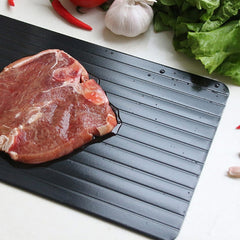 Plateau en aluminium Décongélation rapide 18734 pour aliments congelés 23x16 cm