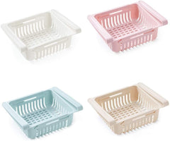 Tiroir Organisateur extensible en plastique multi-utilisation réfrigérateur