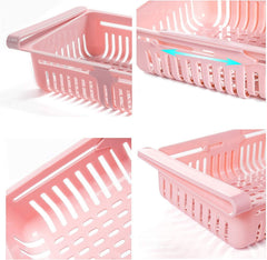 Tiroir Organisateur extensible en plastique multi-utilisation réfrigérateur