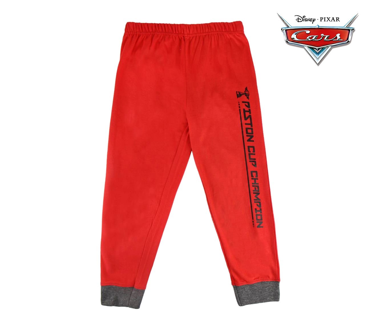 22-2287 Pyjama pour enfant imprimé Cars manches longues 100% coton 3 à 7 ans