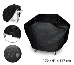 4217 Housse de protection pour barbecue tissu imperméable 170 x 61 x 117 cm