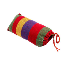 Hamac coton couleur extérieure 276 846 200 L. x P. 80 cm avec sac