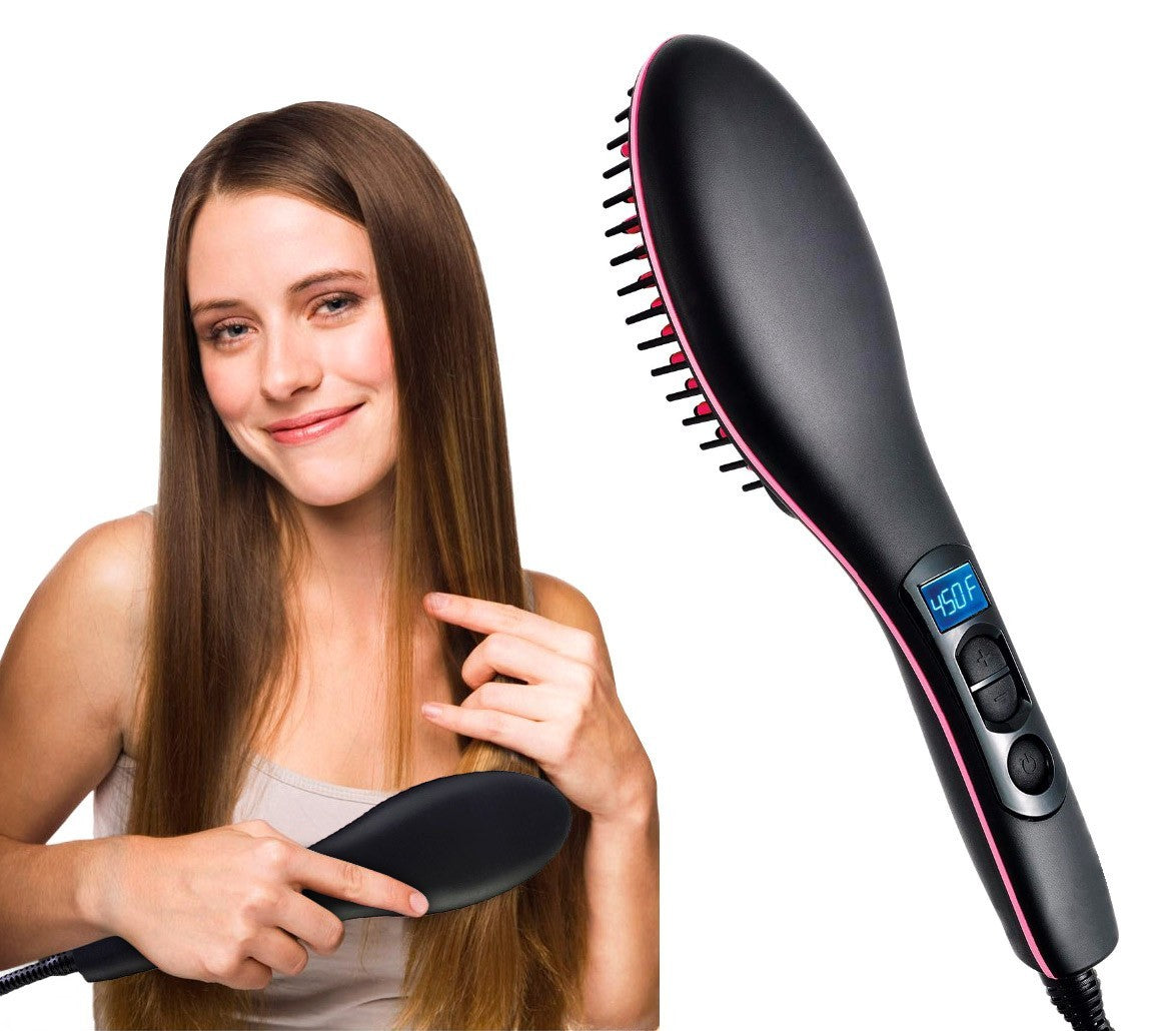 Brosse lissante électrique en céramique poils fins ARTIFACT jusqu'à 230°