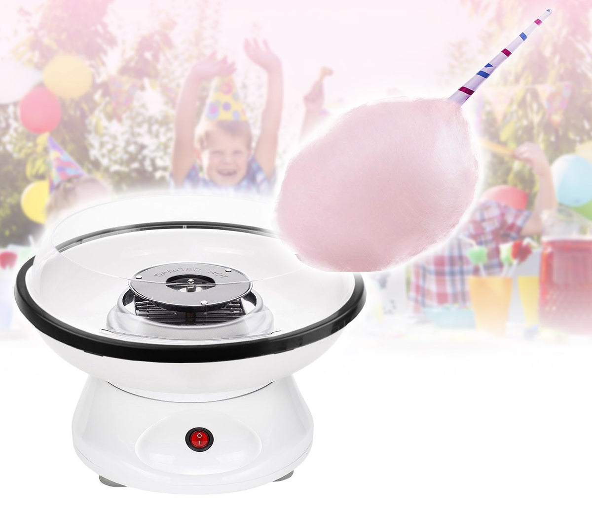 Machine à barbe à papa électrique 500W 27 cm Capriccio - Cotton candy 619814