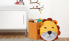 Boite de rangement avec couvercle pour chambre enfant - Range jouet 27 x H28 cm