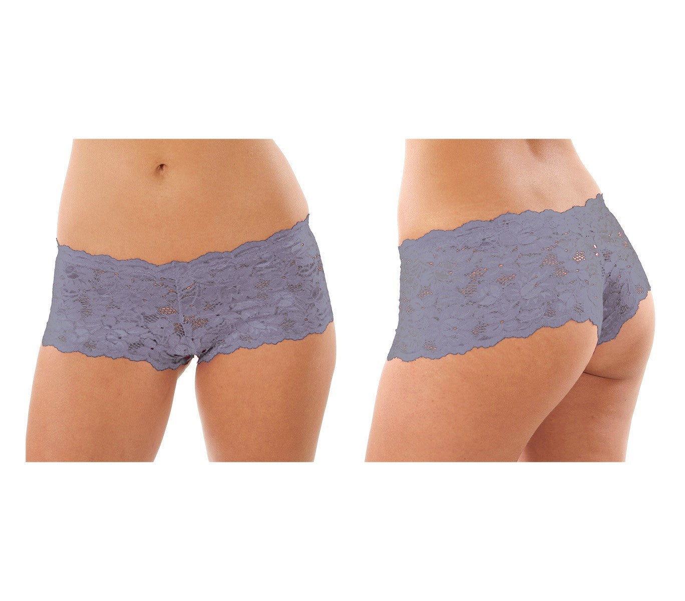 Pack 4 culottes dentelle motif floral - sous-vêtements pour les femmes - NO NAME
