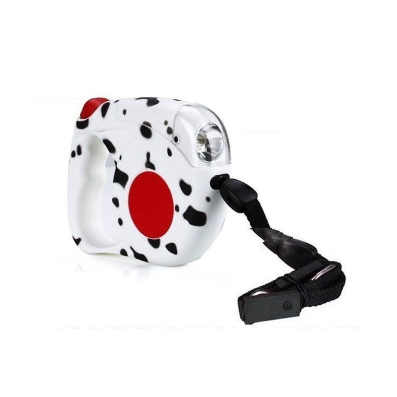 Laisse extensible torche jusqu'á 4,5 m - pour les chiens de toutes tailles