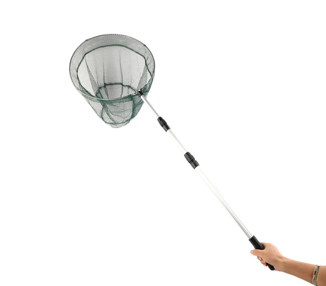Epuisette de pêche télescopique 8094407 manche réglable en aluminium 140 cm