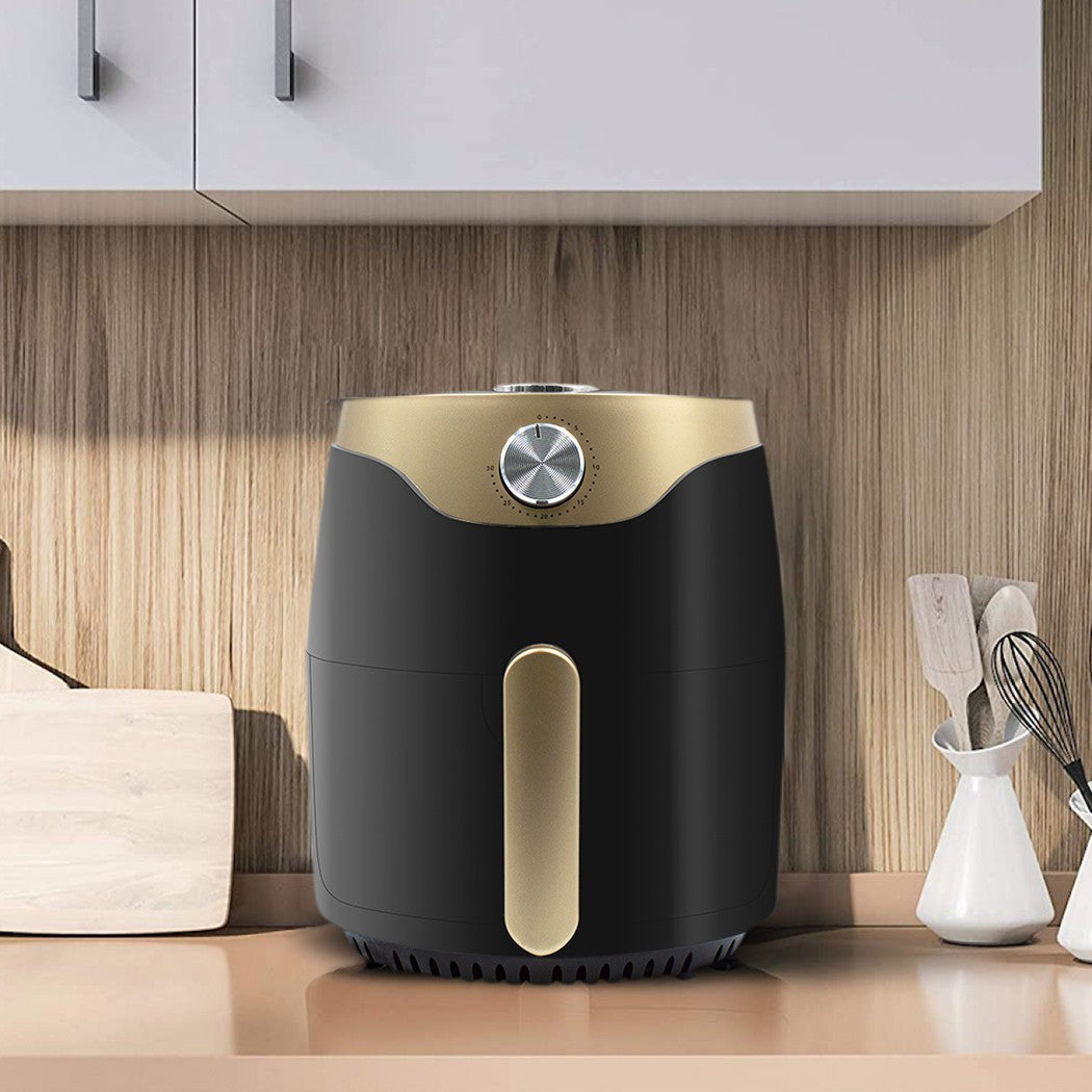 Friteuse à air AF501 jusqu’à 200°C MyIdea capacité 5,5 LT puissance 1350watts