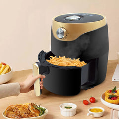Friteuse à air AF501 jusqu’à 200°C MyIdea capacité 5,5 LT puissance 1350watts