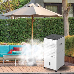 Refroidisseur portable JORDAN V18 Ventilateur multifonctionnel 4 en 1 avec glace