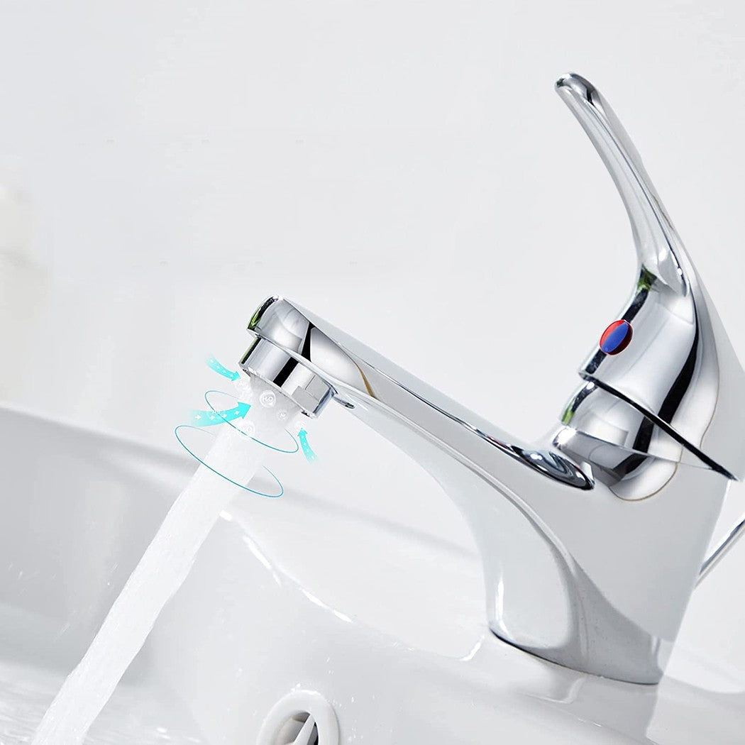 Mélangeur Robinet Lavabo Selenia 90043-5 en Acier avec Tubes Raccordement