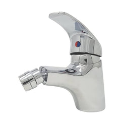 Robinet Monocommande en Acier Chromé N026-6 pour Bidet avec Décharge Pop-Up