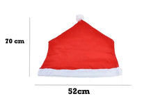 Couverture de Noel chapeau Santa pour dossier 70 x 52 cm