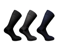 Pack de 6 ou 12 paires de chaussettes - homme -différente couleur -taille unique