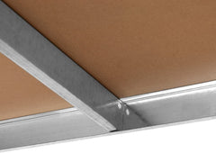 Étagère métallique modulaire 5 niveaux MDF 180x90x40cm, charge 875Kg.