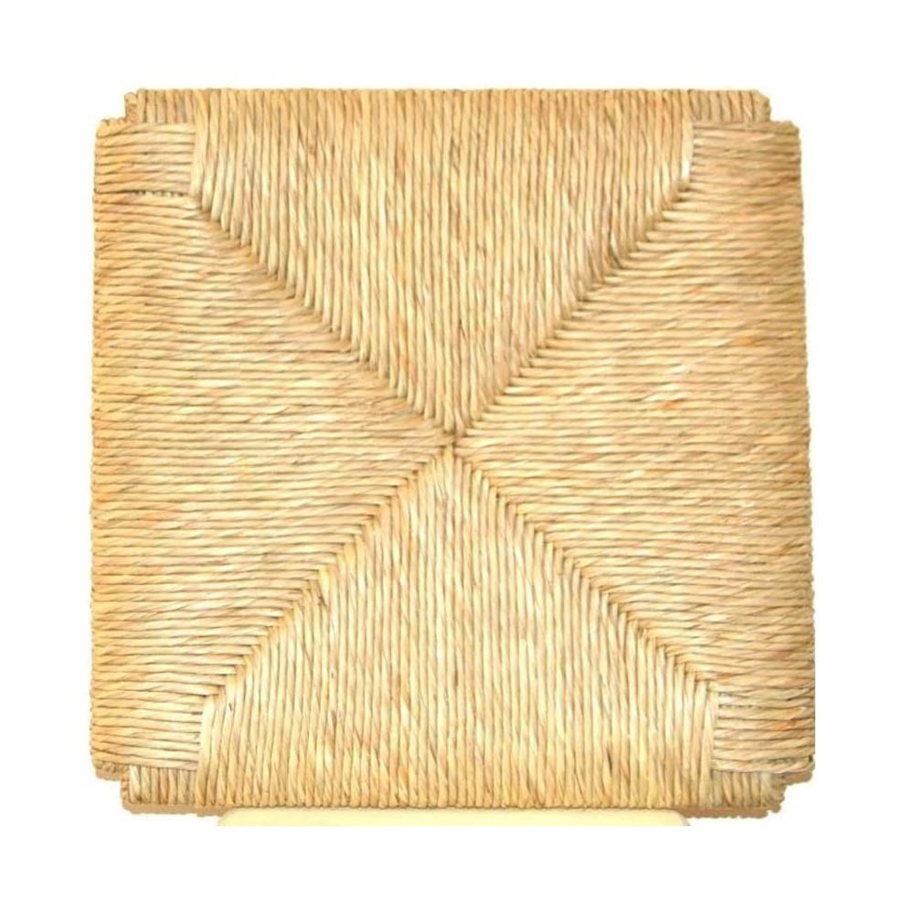 Kit 4 pièces Remplacement du siège en paille avec coins Sigfrido 37x37cm