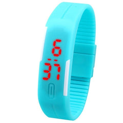 Montre numérique LED mod. Running Up bracelet en silicone réglable