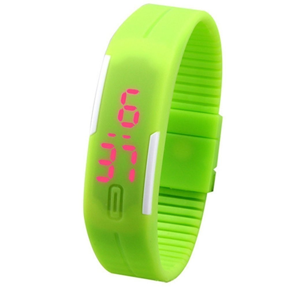Montre numérique LED mod. Running Up bracelet en silicone réglable