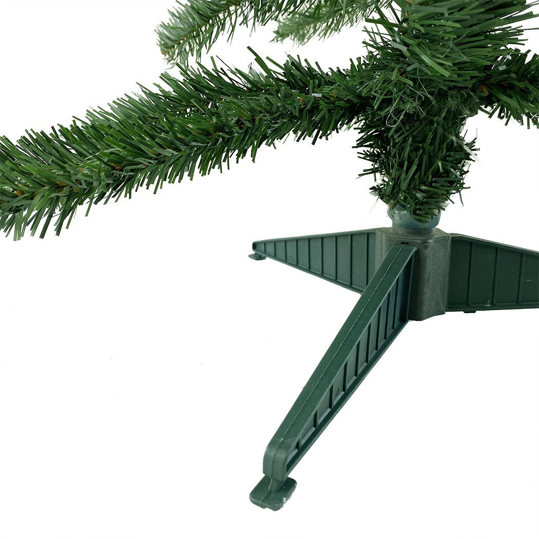 Arbre de Noël 100H Cm Avec Branches Pliables En PVC Sapin Artificiel