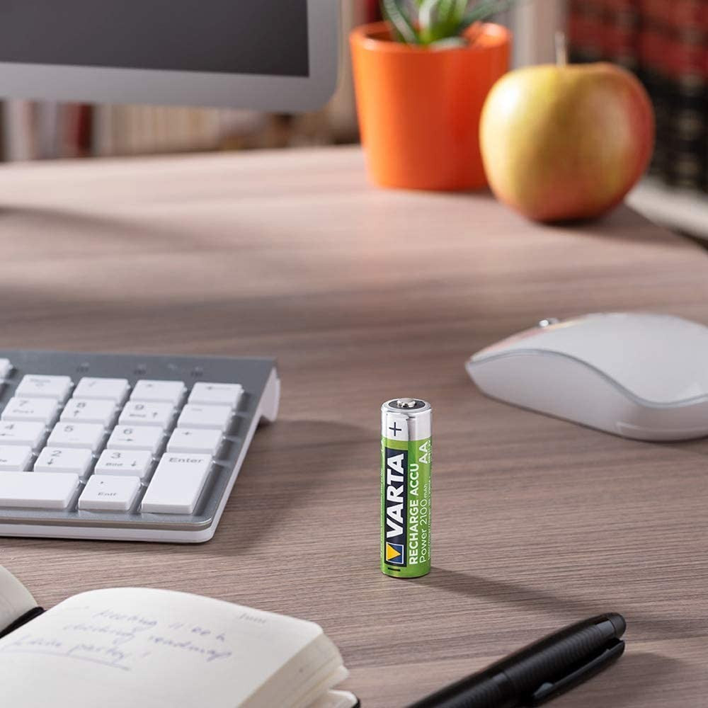 Lot 4 pcs Batterie Varta Pile Rechargeable AA Stylet 2100 mAh