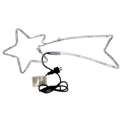 Comète lumineuse de Noël Lumière bleue avec LEDs clignotantes 65L cm