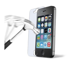 Protection écran téléphone en verre trempé transparent  - IPHONE 4, 4S