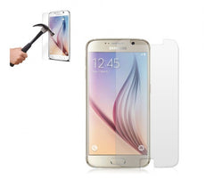 Protection écran téléphone en verre trempé transparent SAMSUNG S6