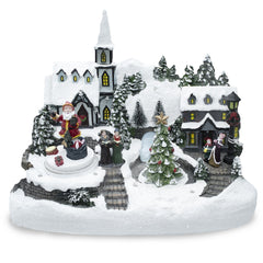 361031 Manège de Noël avec lumières, sons et mouvements 32x20x25 cm