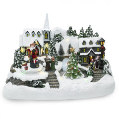 361031 Manège de Noël avec lumières, sons et mouvements 32x20x25 cm